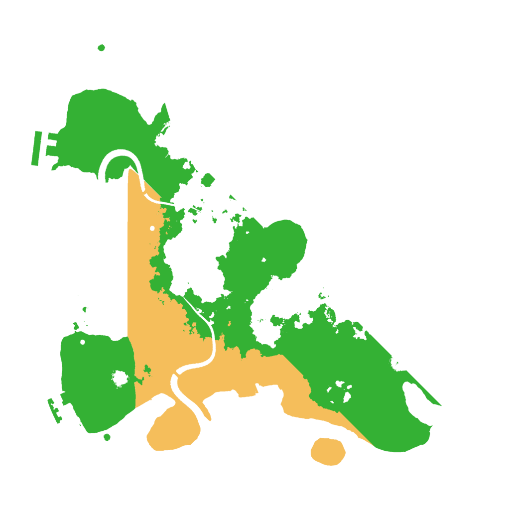 Biome Rust Map: Procedural Map, Size: 3000, Seed: 735948