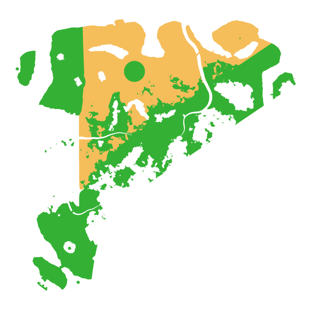 Biome Rust Map: Procedural Map, Size: 4000, Seed: 2000810987