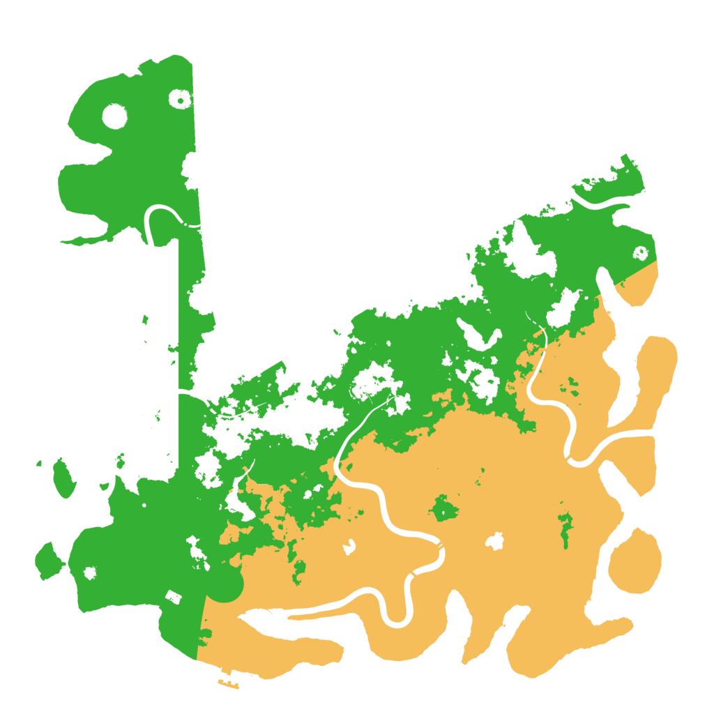 Biome Rust Map: Procedural Map, Size: 5000, Seed: 510094547