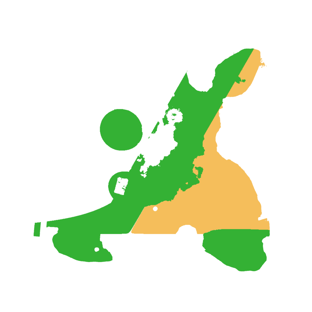 Biome Rust Map: Procedural Map, Size: 2009, Seed: 2009