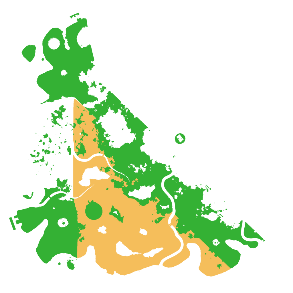 Biome Rust Map: Procedural Map, Size: 4500, Seed: 338877593