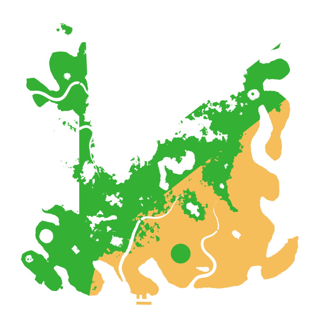 Biome Rust Map: Procedural Map, Size: 4250, Seed: 2017455089