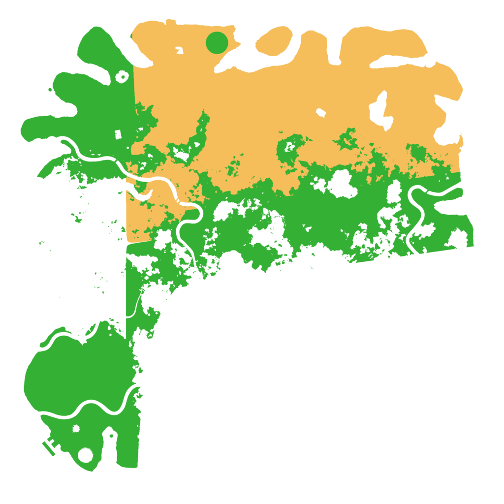 Biome Rust Map: Procedural Map, Size: 5963, Seed: 50000