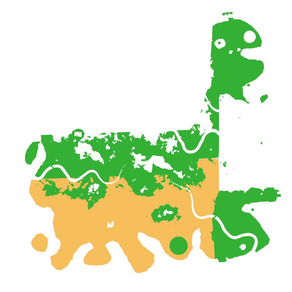 Biome Rust Map: Procedural Map, Size: 4250, Seed: 1185220850