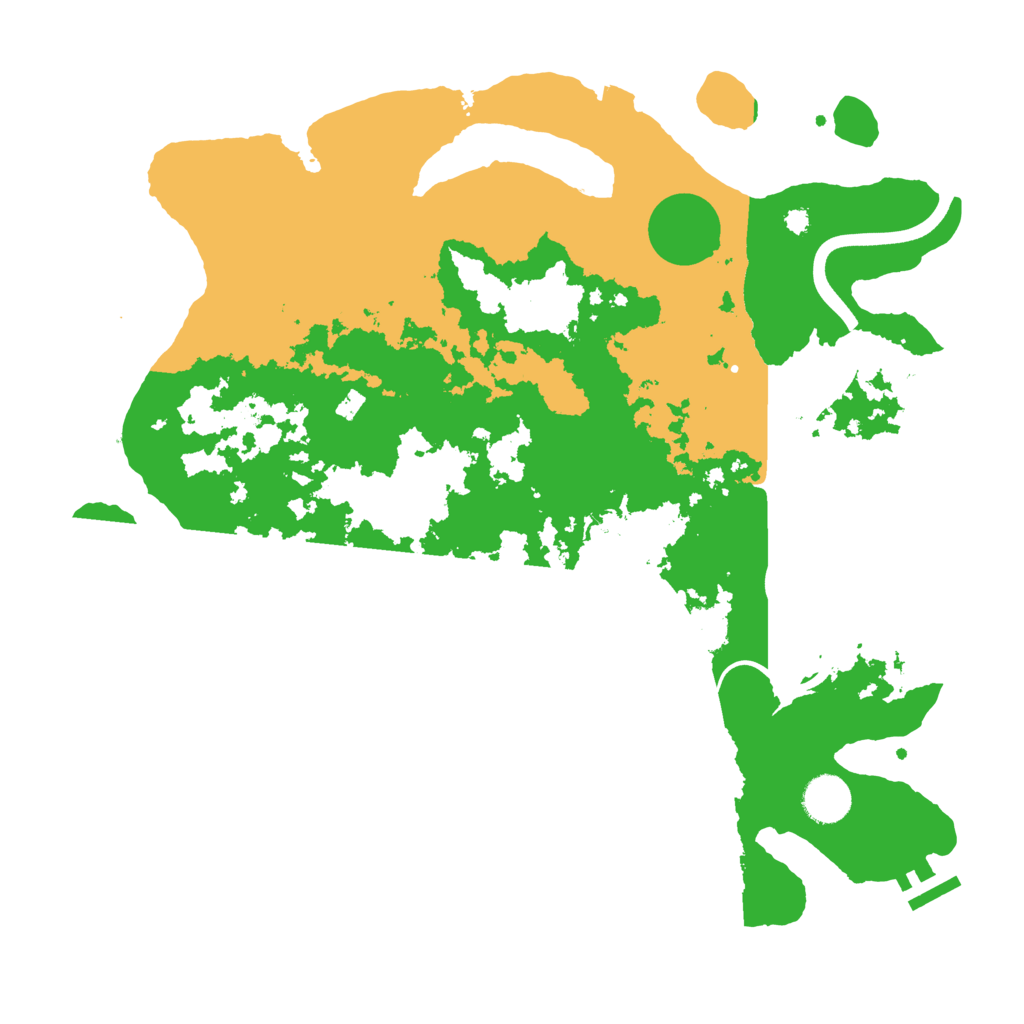 Biome Rust Map: Procedural Map, Size: 3750, Seed: 1486829047