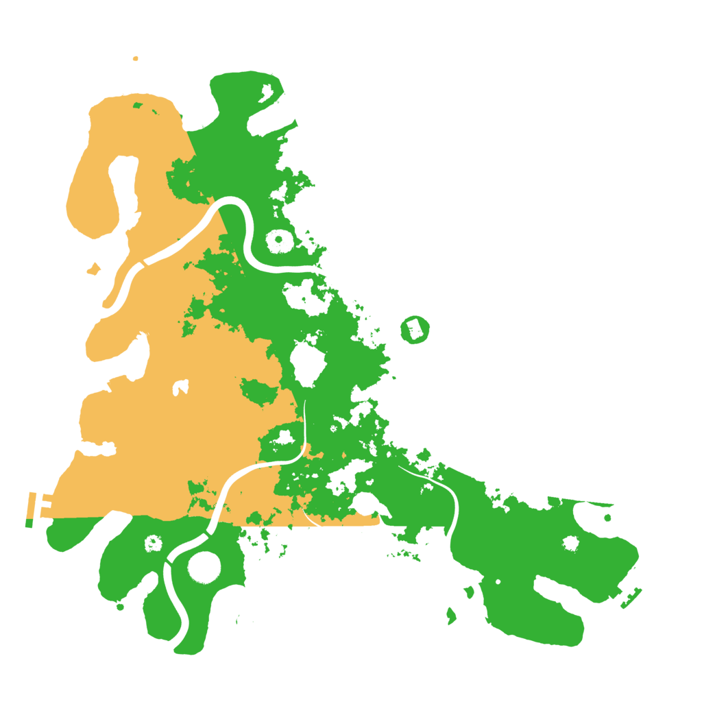 Biome Rust Map: Procedural Map, Size: 4000, Seed: 786145327