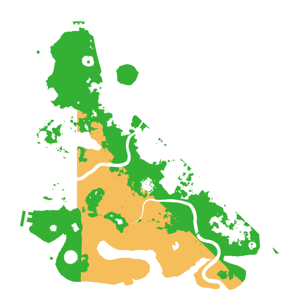 Biome Rust Map: Procedural Map, Size: 4000, Seed: 174358832
