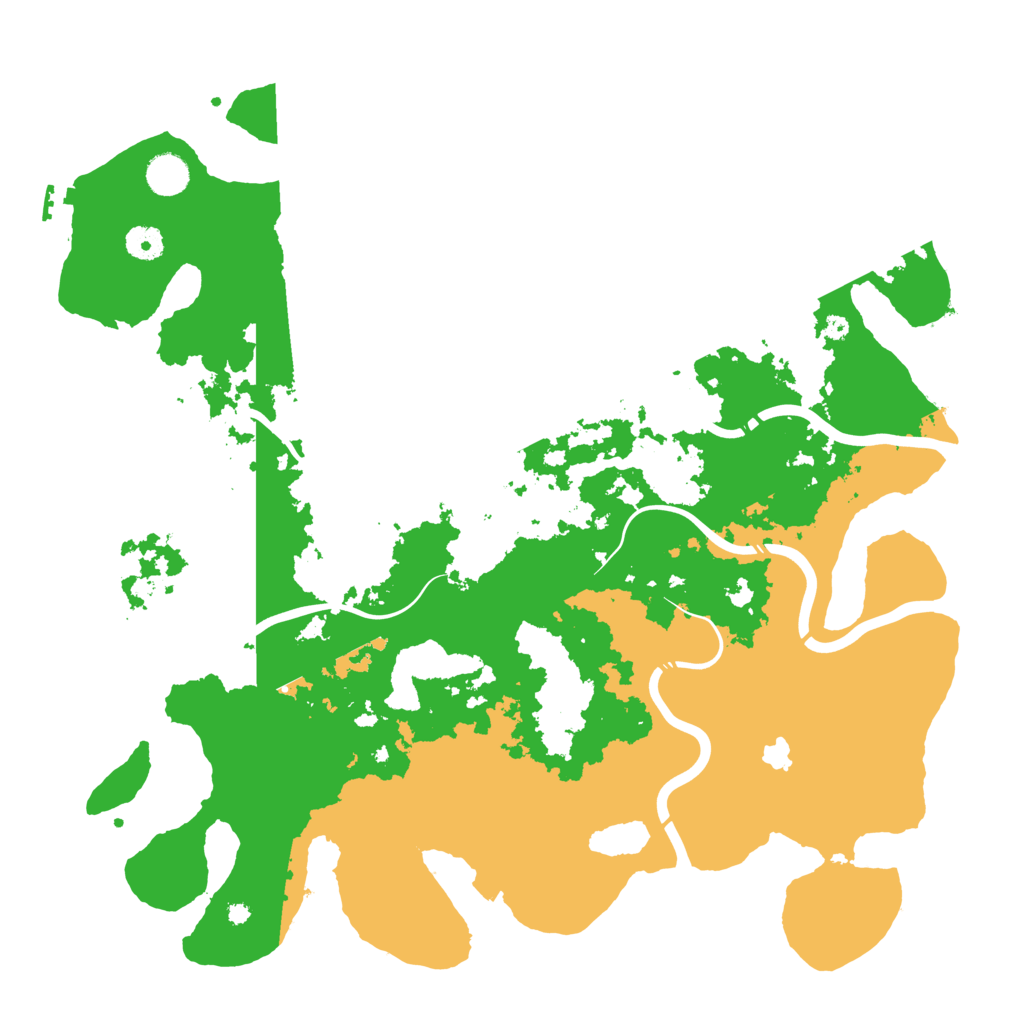 Biome Rust Map: Procedural Map, Size: 4250, Seed: 1687251280