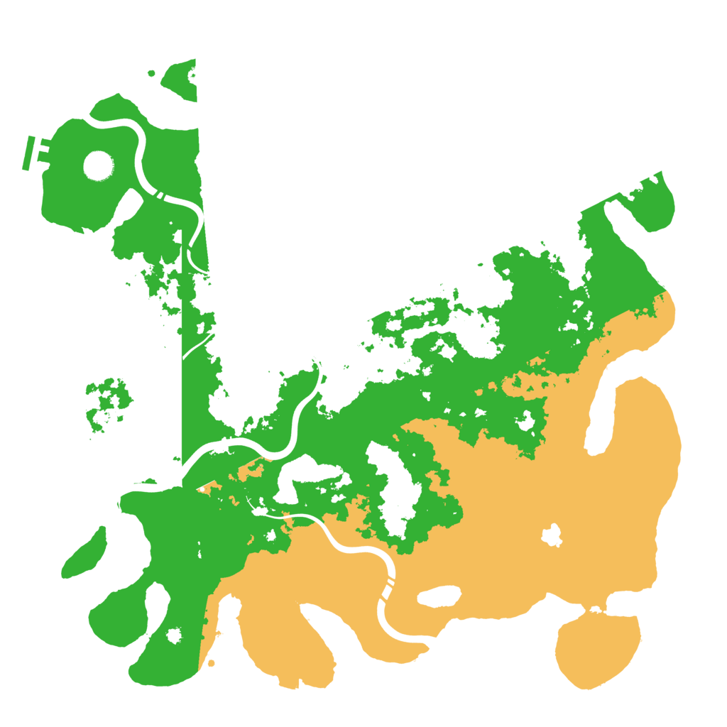 Biome Rust Map: Procedural Map, Size: 4250, Seed: 1687251280