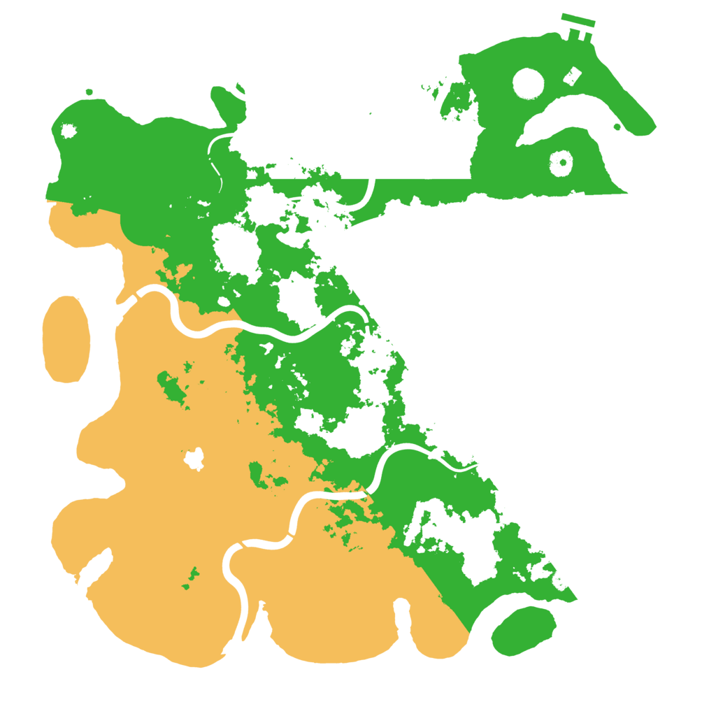 Biome Rust Map: Procedural Map, Size: 4250, Seed: 11488