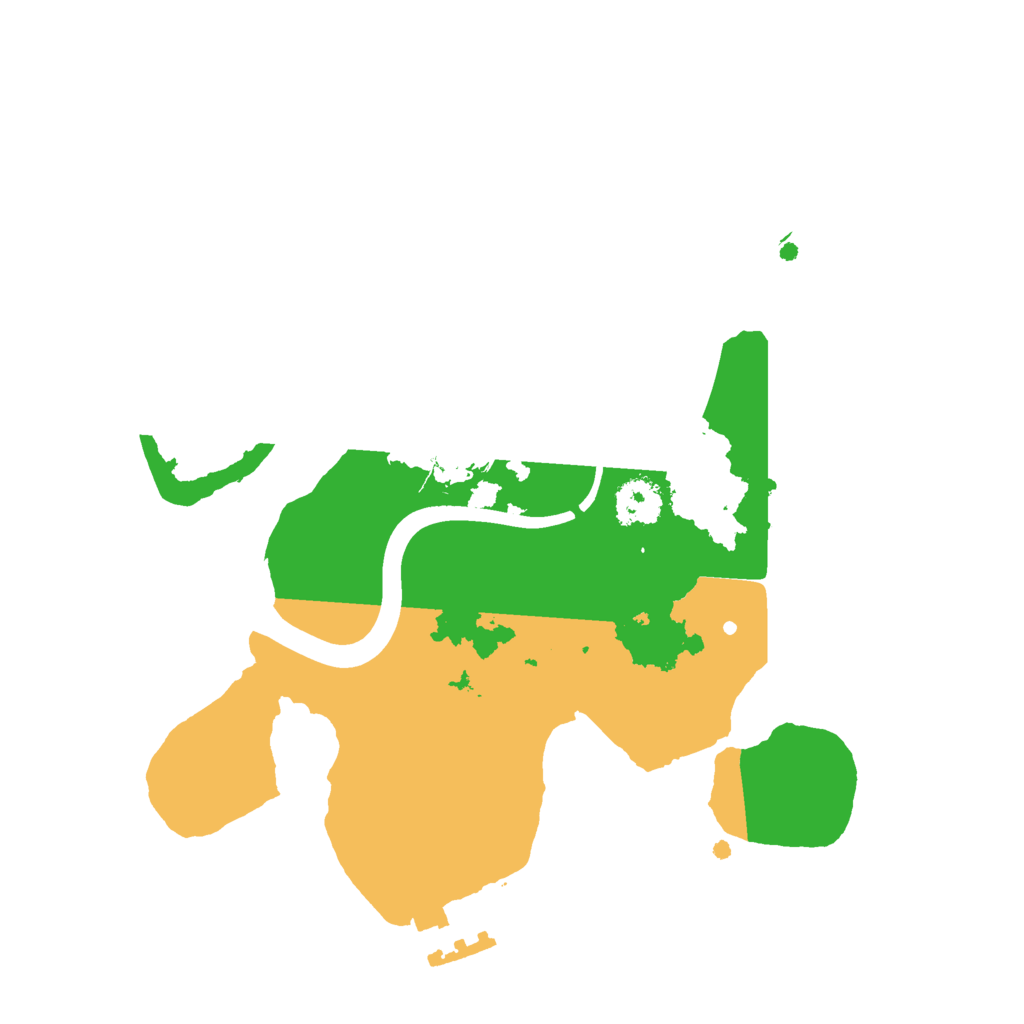 Biome Rust Map: Procedural Map, Size: 2250, Seed: 1752510921