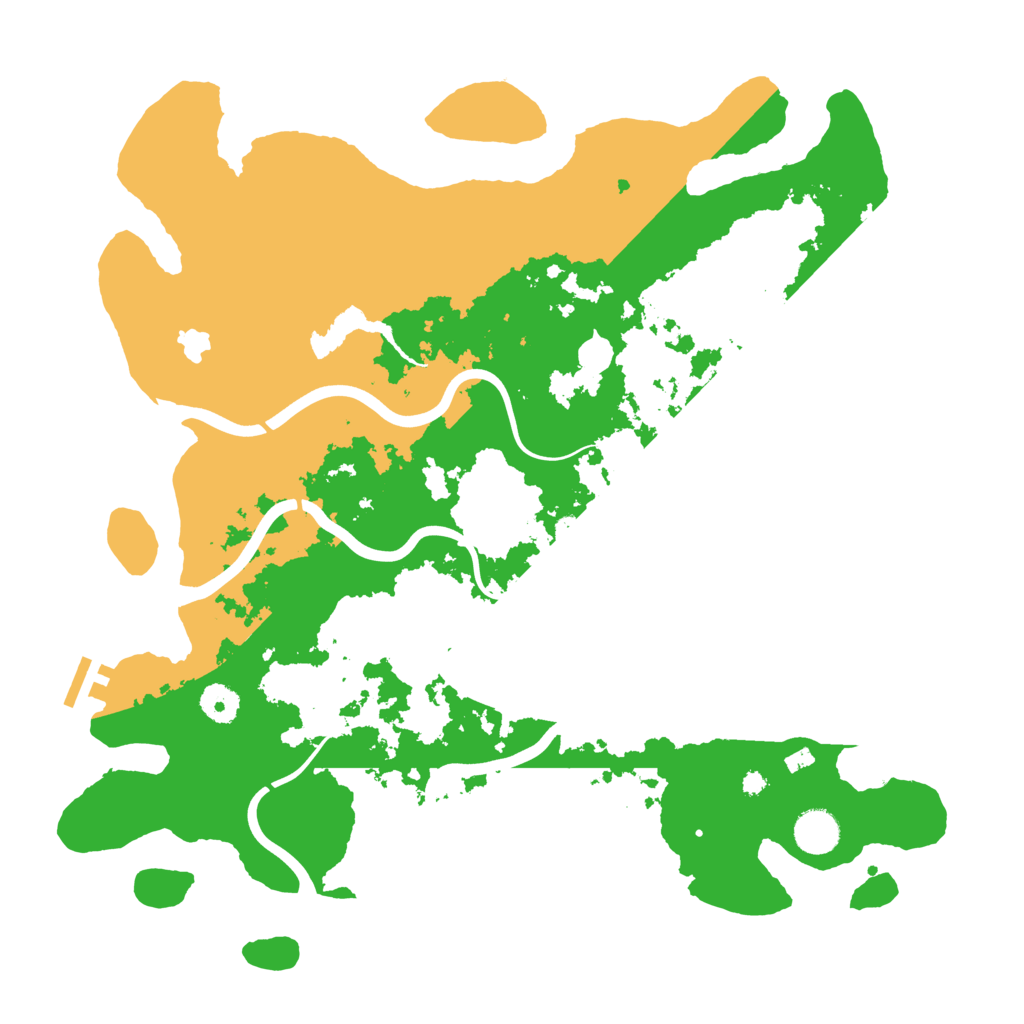 Biome Rust Map: Procedural Map, Size: 4000, Seed: 35591902