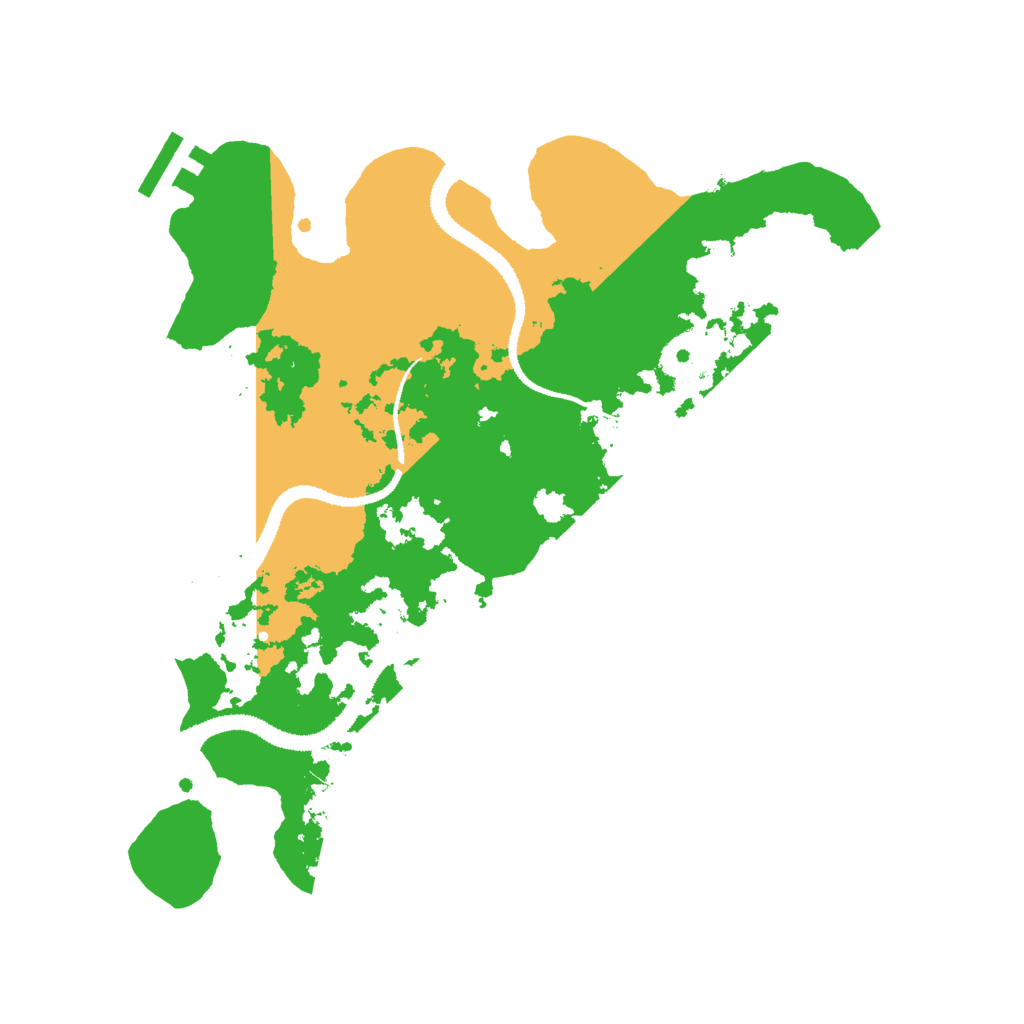 Biome Rust Map: Procedural Map, Size: 3000, Seed: 708322388