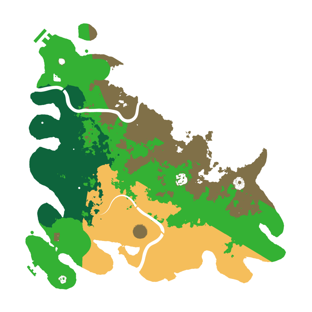 Biome Rust Map: Procedural Map, Size: 3850, Seed: 1492983683