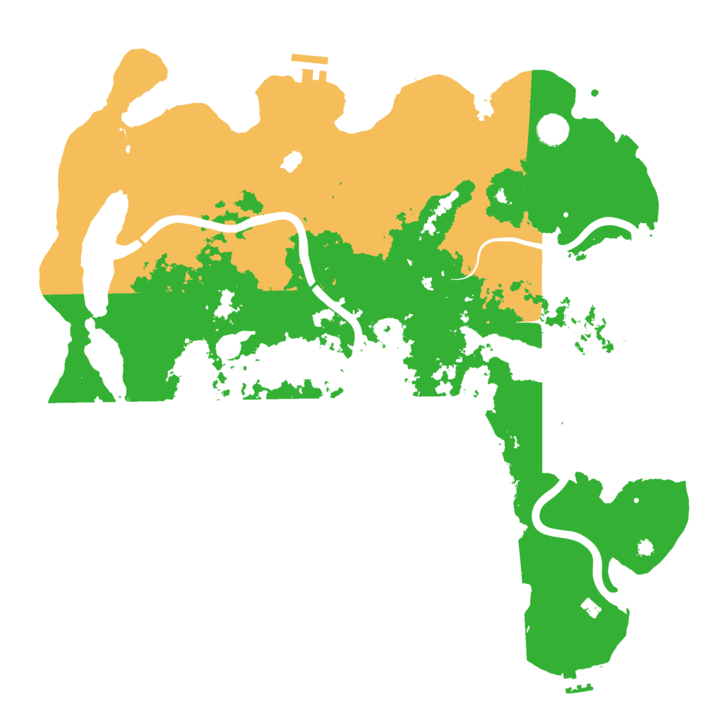 Biome Rust Map: Procedural Map, Size: 4000, Seed: 1572064352