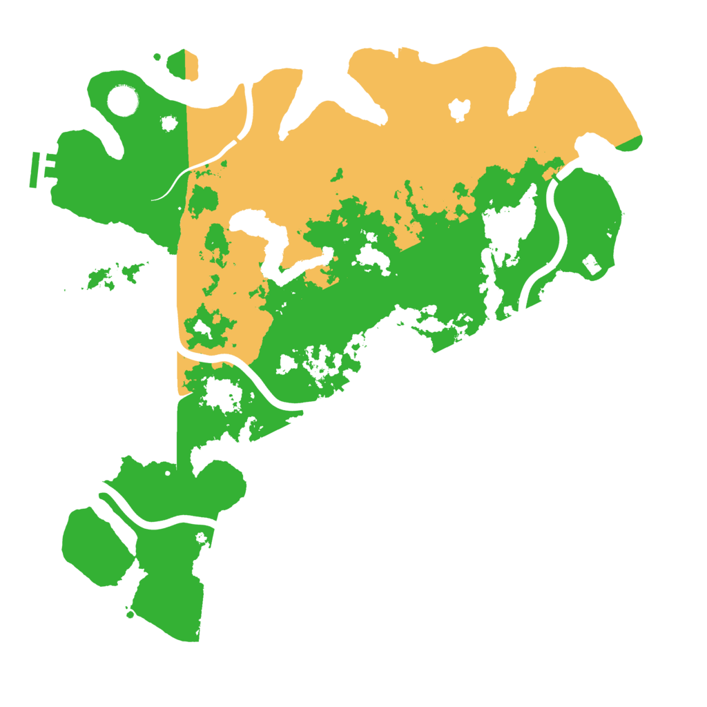 Biome Rust Map: Procedural Map, Size: 4000, Seed: 321654987