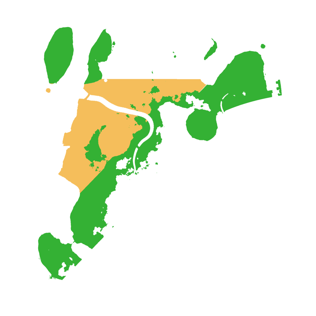 Biome Rust Map: Procedural Map, Size: 2750, Seed: 1394934144