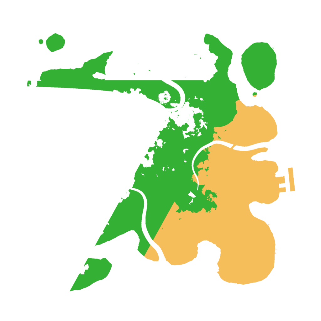 Biome Rust Map: Procedural Map, Size: 2750, Seed: 1508987010