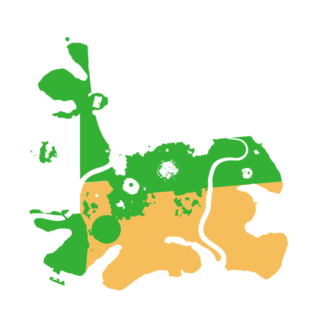 Biome Rust Map: Procedural Map, Size: 3000, Seed: 1102025845