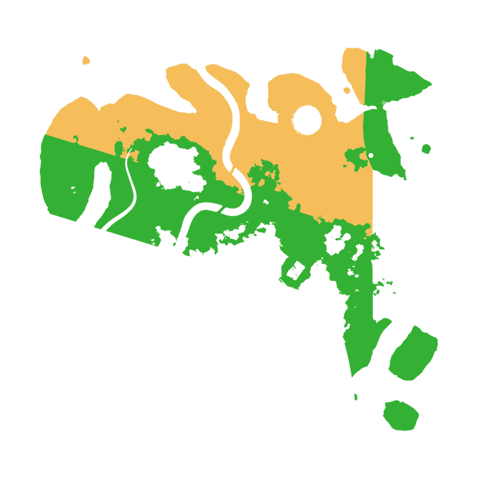 Biome Rust Map: Procedural Map, Size: 3000, Seed: 81249