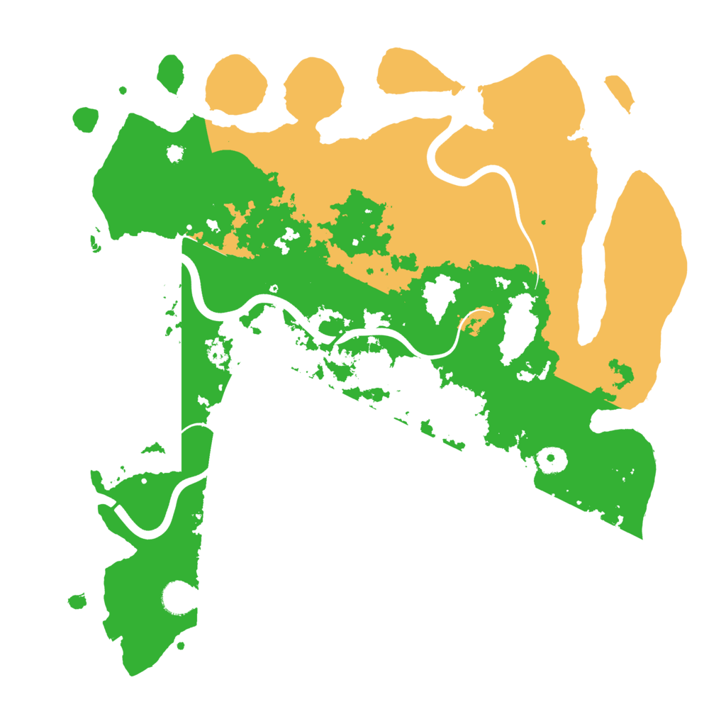 Biome Rust Map: Procedural Map, Size: 3800, Seed: 411587058