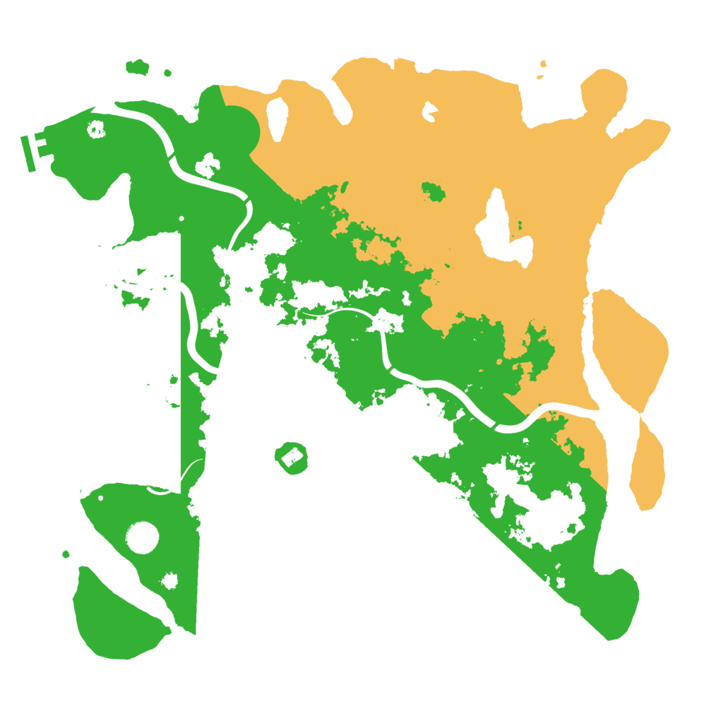 Biome Rust Map: Procedural Map, Size: 4000, Seed: 785619204