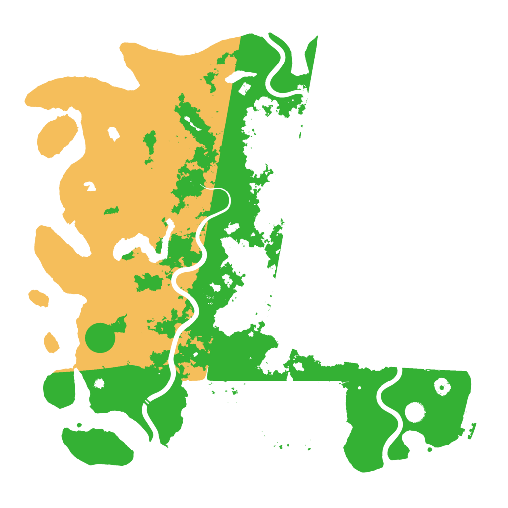 Biome Rust Map: Procedural Map, Size: 4500, Seed: 892699552