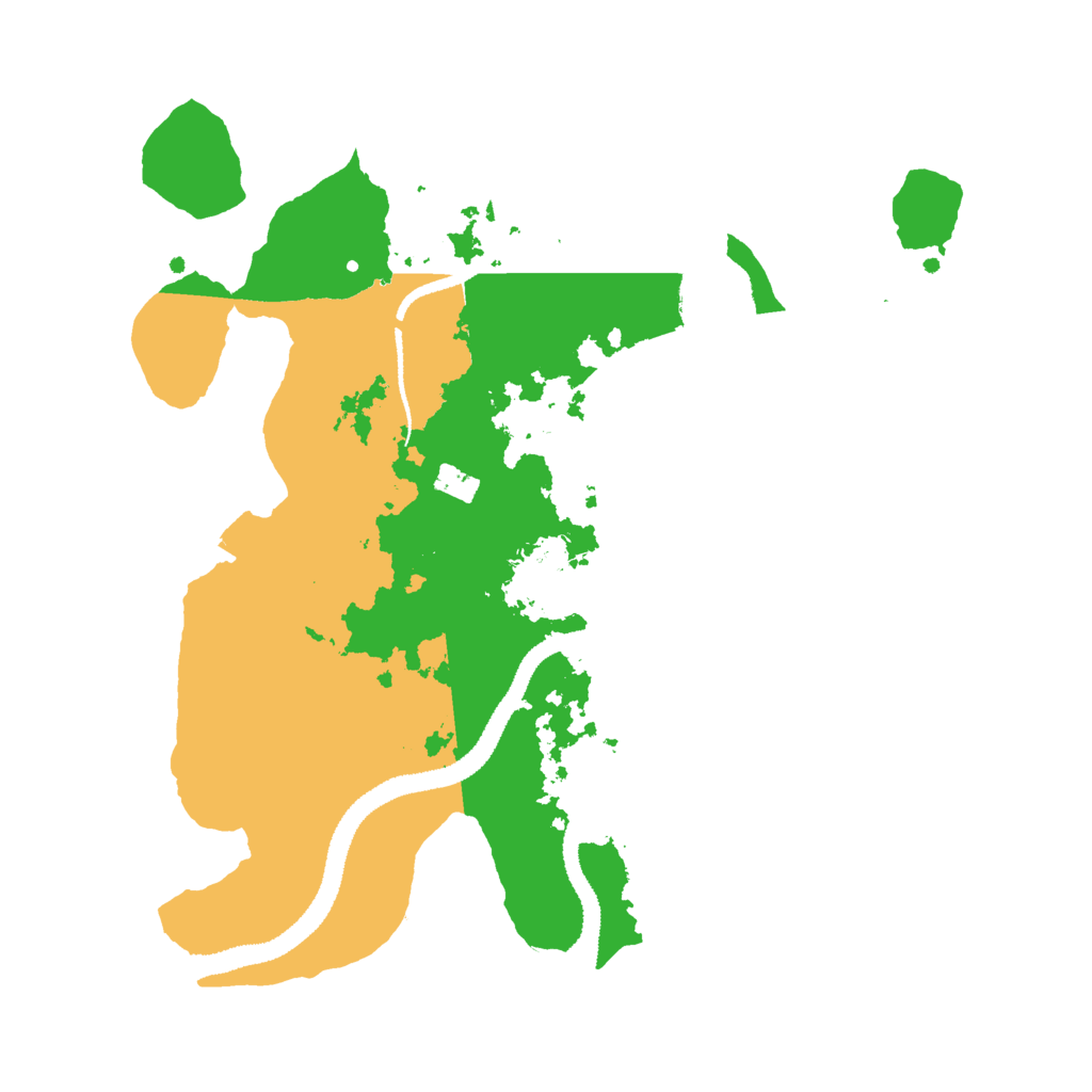 Biome Rust Map: Procedural Map, Size: 2750, Seed: 2118843568