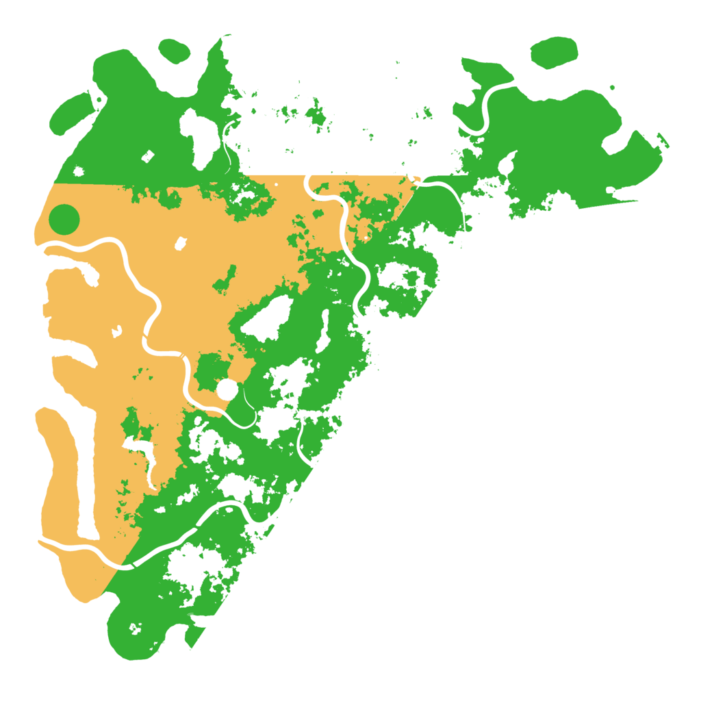 Biome Rust Map: Procedural Map, Size: 6000, Seed: 2052026