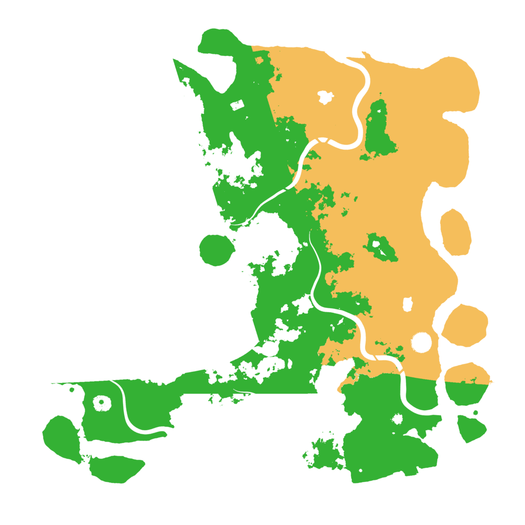 Biome Rust Map: Procedural Map, Size: 4500, Seed: 446754594