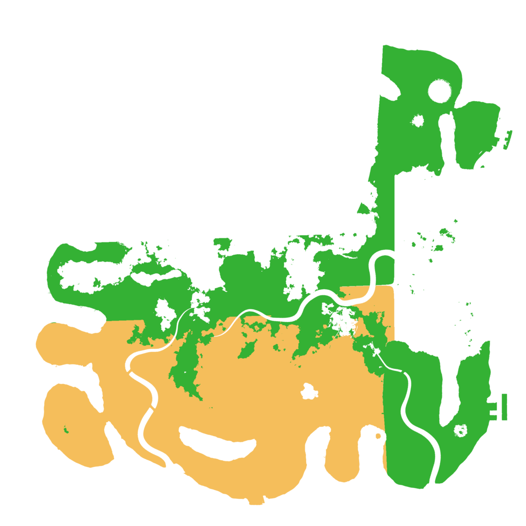 Biome Rust Map: Procedural Map, Size: 4000, Seed: 1059126595