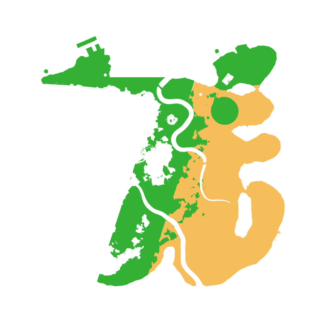 Biome Rust Map: Procedural Map, Size: 3000, Seed: 917904099