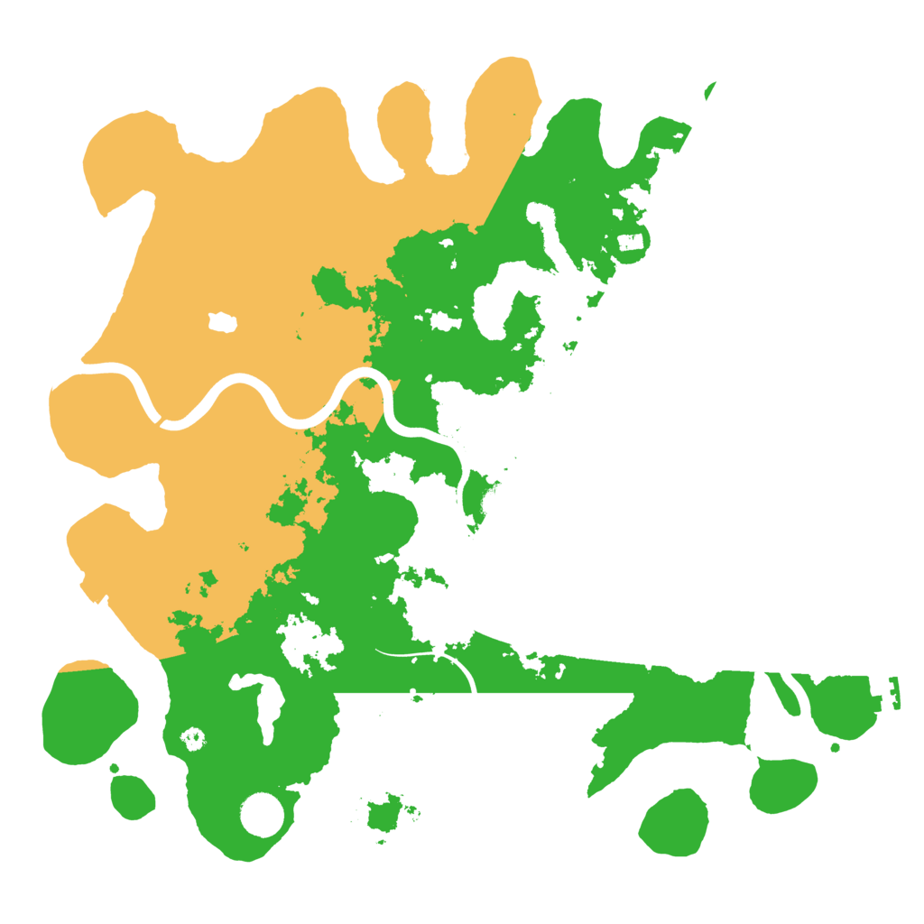 Biome Rust Map: Procedural Map, Size: 4000, Seed: 310841923