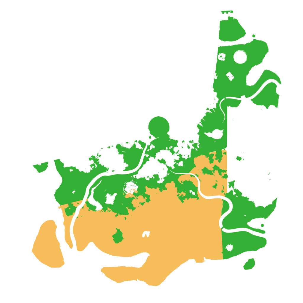 Biome Rust Map: Procedural Map, Size: 4000, Seed: 1468403059