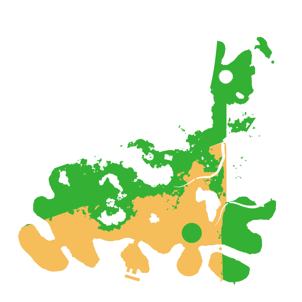 Biome Rust Map: Procedural Map, Size: 4000, Seed: 1176383069