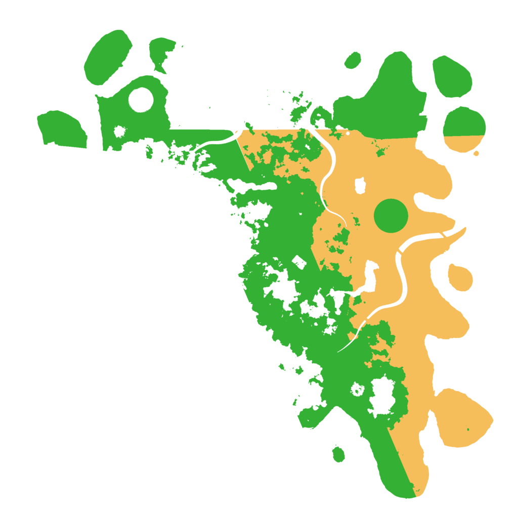 Biome Rust Map: Procedural Map, Size: 4000, Seed: 6069