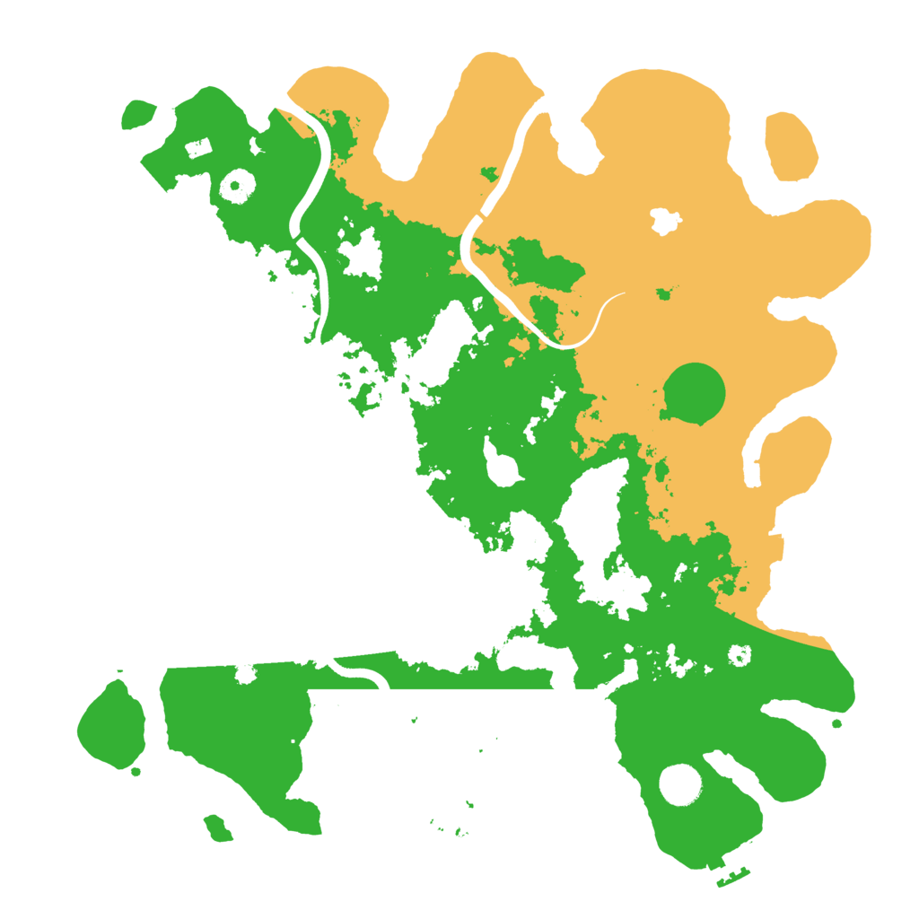 Biome Rust Map: Procedural Map, Size: 4000, Seed: 211347729