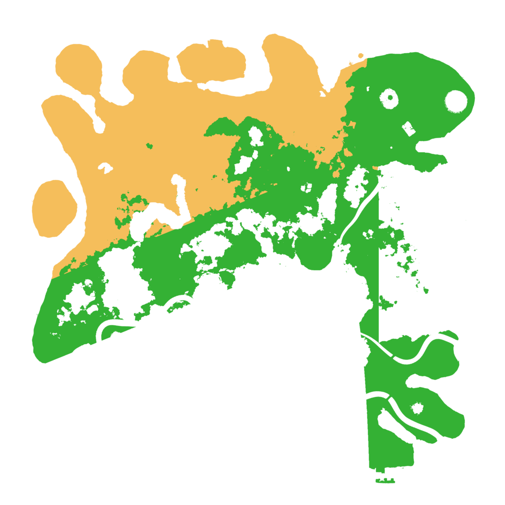 Biome Rust Map: Procedural Map, Size: 4000, Seed: 8866513