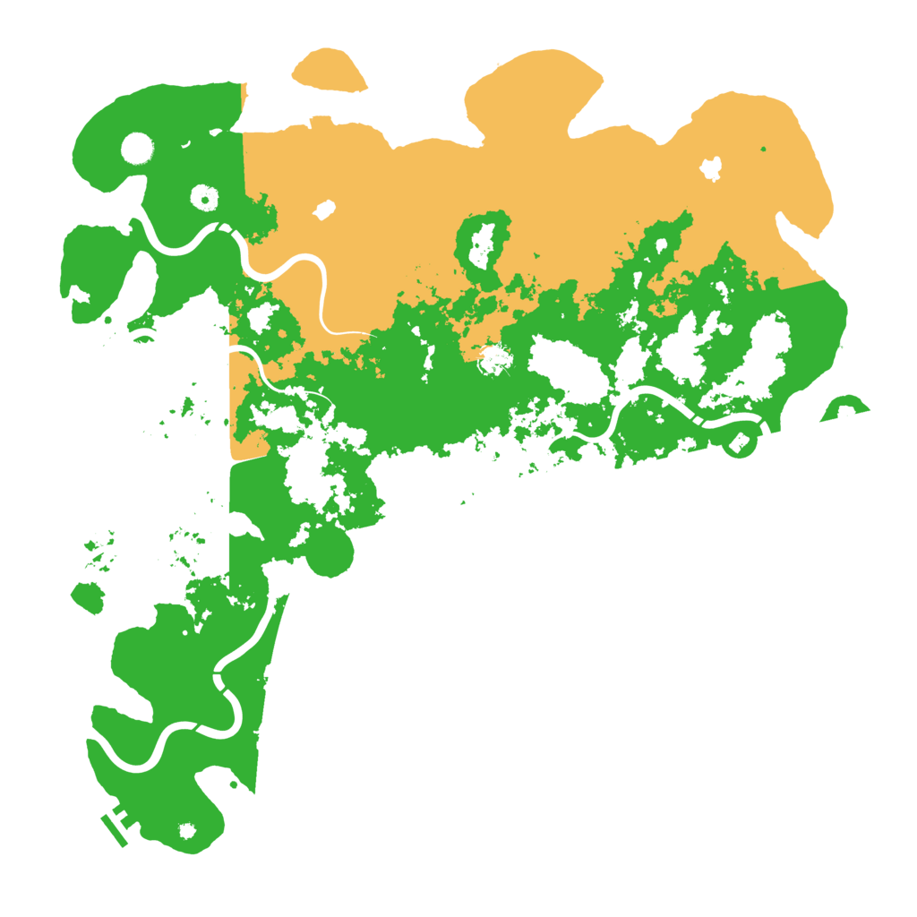Biome Rust Map: Procedural Map, Size: 5000, Seed: 19980798