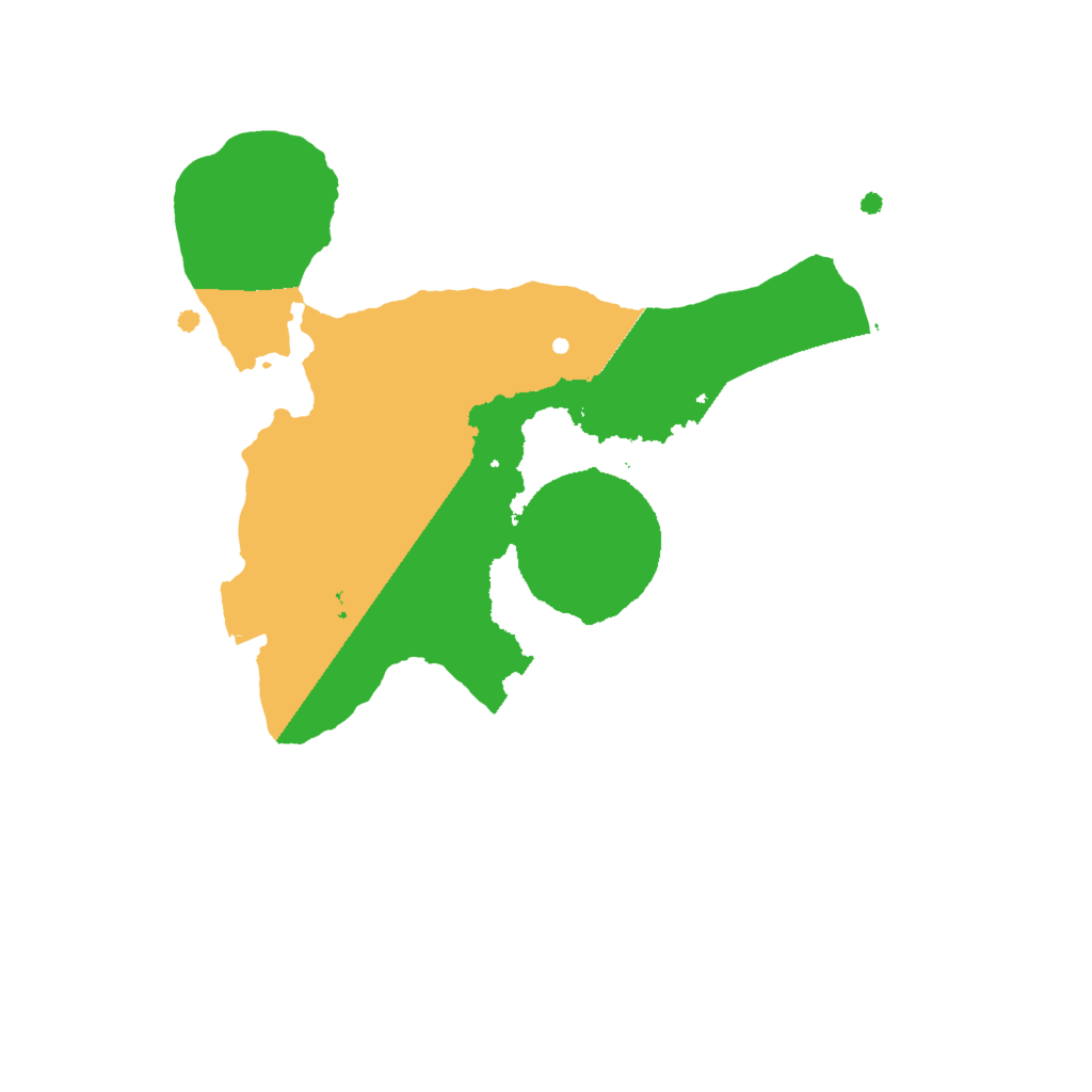 Biome Rust Map: Procedural Map, Size: 2000, Seed: 1741782005