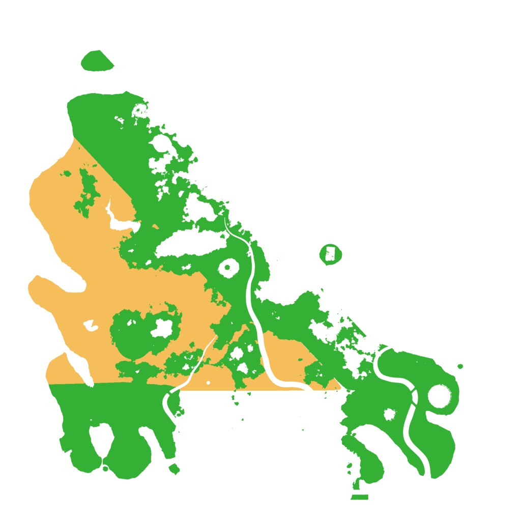 Biome Rust Map: Procedural Map, Size: 4000, Seed: 1251752552