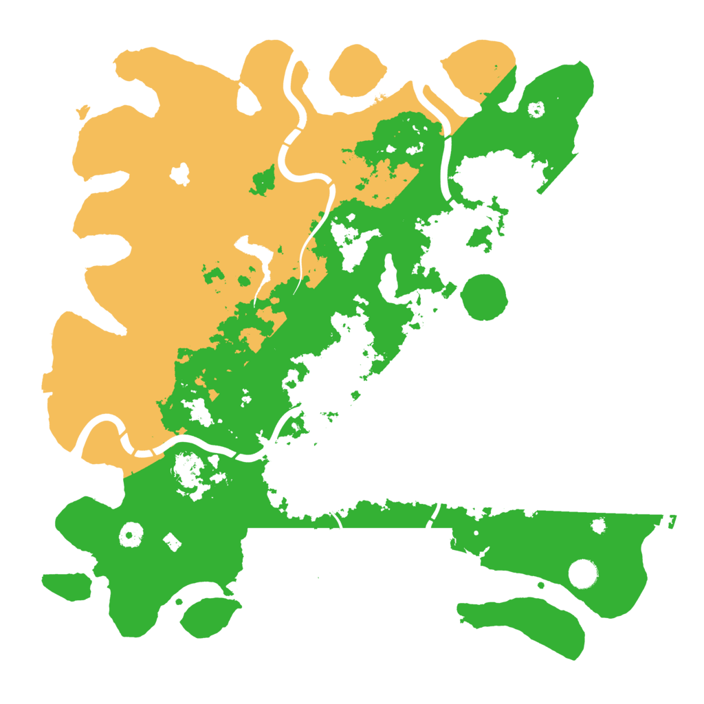 Biome Rust Map: Procedural Map, Size: 4250, Seed: 583552972