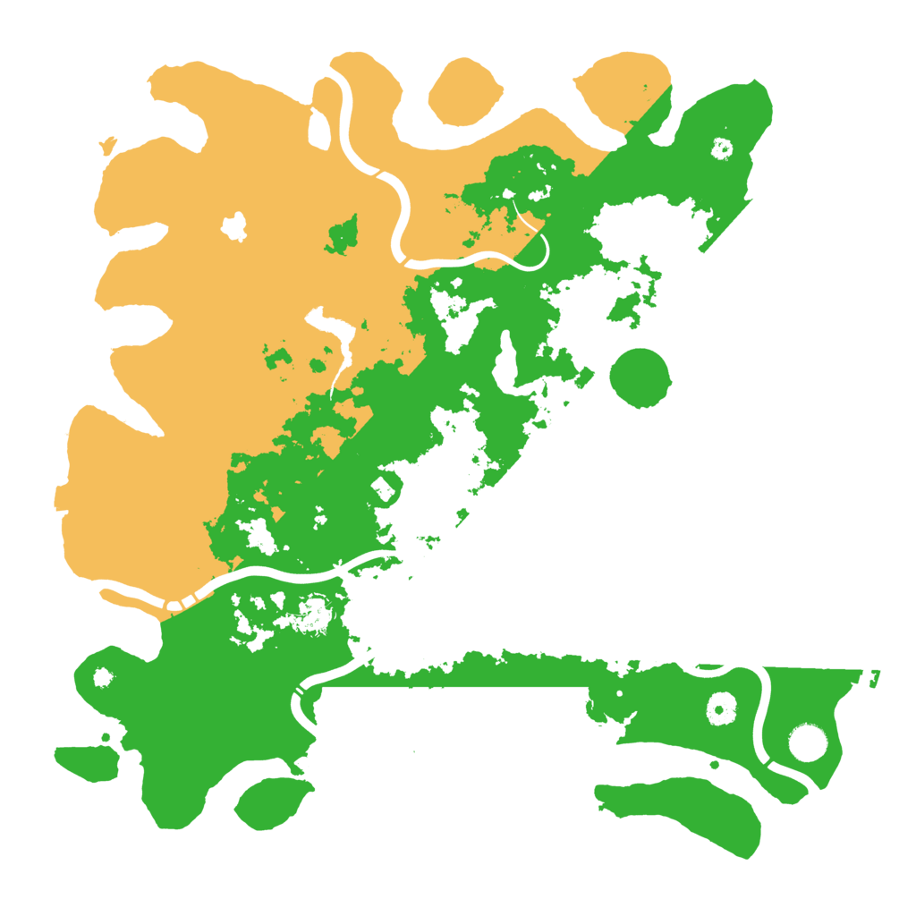 Biome Rust Map: Procedural Map, Size: 4250, Seed: 583552972