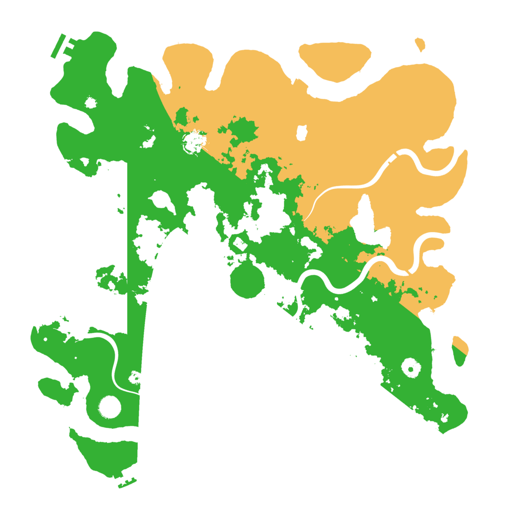 Biome Rust Map: Procedural Map, Size: 4000, Seed: 375375750