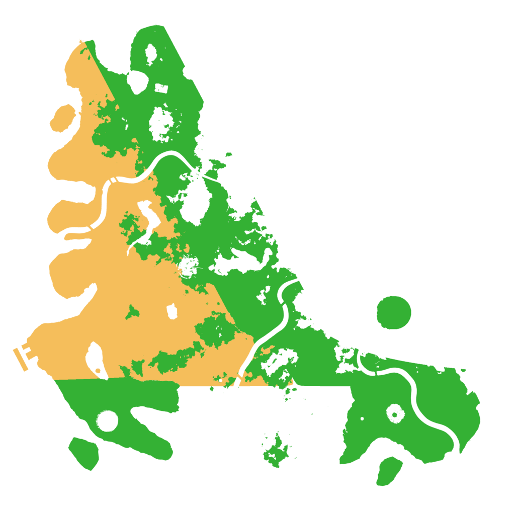 Biome Rust Map: Procedural Map, Size: 4250, Seed: 669716