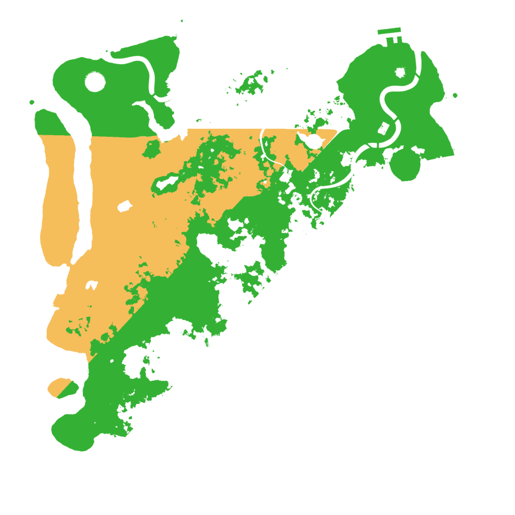 Biome Rust Map: Procedural Map, Size: 4500, Seed: 1708469081
