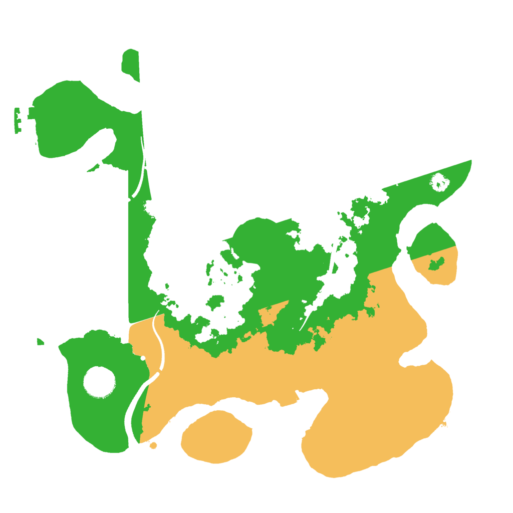 Biome Rust Map: Procedural Map, Size: 3000, Seed: 14081990