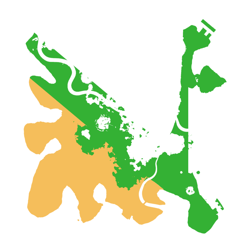 Biome Rust Map: Procedural Map, Size: 3000, Seed: 4995