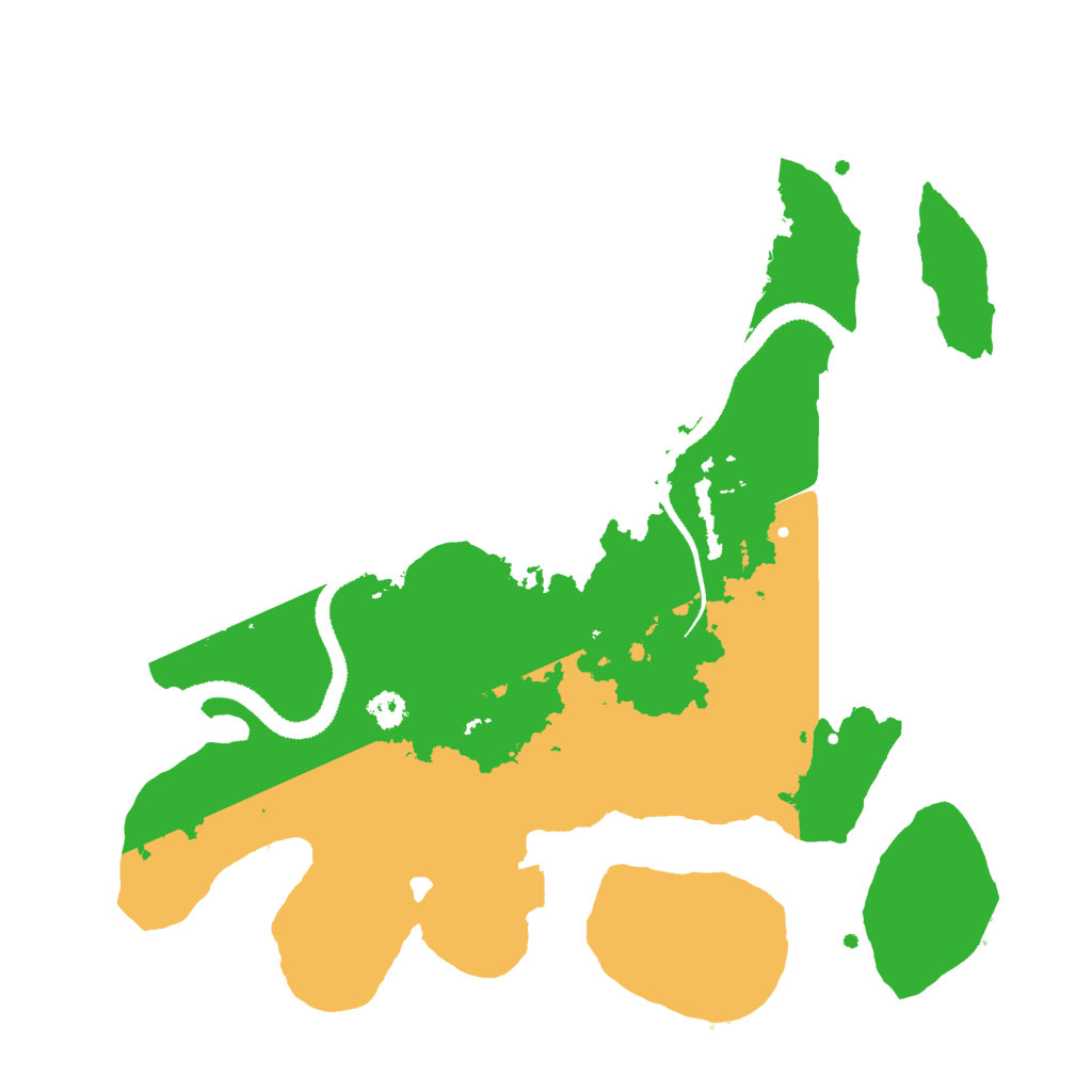 Biome Rust Map: Procedural Map, Size: 3000, Seed: 1943154754