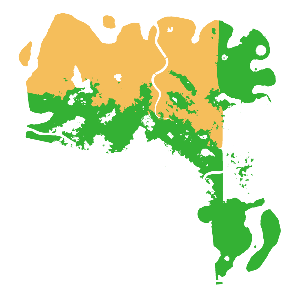 Biome Rust Map: Procedural Map, Size: 5000, Seed: 995434942